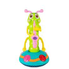 Baby Early Education Intelligent Electric Toy: Musical Singing Caterpillar With Saxophone, Lights And Sound Effects (Baby Electric Toy) - Multicolor - View 6