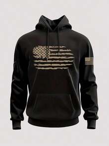 Open Phase In-Demand Men's Hooded Sweatshirt | Best-Selling Autumn/Winter Must-Have! - Black - View 1