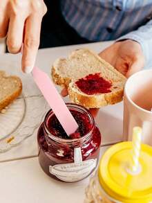 硅胶奶油蛋糕刮刀，可机洗，硅胶刮刀，蛋糕奶油烹饪硅胶刮刀，不粘硅胶刮刀，适用于厨房烹饪，刮刀，黄油刀，用于刮取奶油、果酱和黄油，易于清洁，适用于家庭、餐厅、甜品店、烘焙厨房工具套装