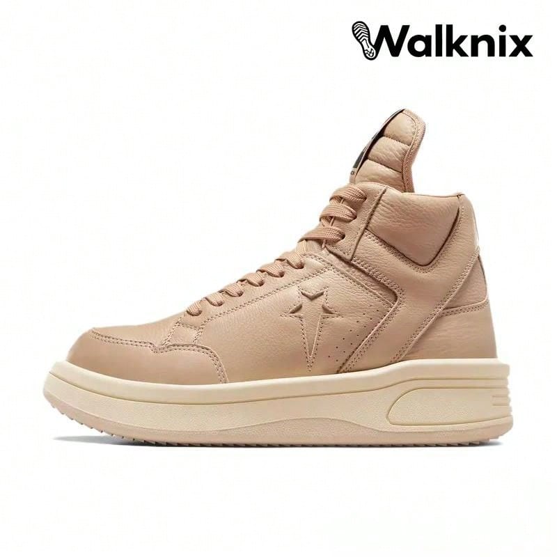 Rick Owens X Converse DRKSHDW TURBOWPN Mid 'Cave' Brown Black Egret Sneakers Men A06757C - 彩色 - 查看 1