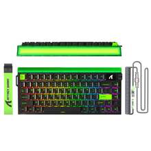 ATTACK SHARK R85 HE 75% 磁吸式有线游戏键盘，8KHz 高速触发，0.005mm 精度，支持热插拔，RGB 背光，支持网页驱动，适用于游戏玩家/Windows 系统 | 圣诞礼物/新年礼物 2026 - 彩色 - 查看 12