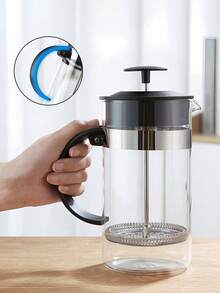 Coffee Pot. Teapot. French Press Coffee Filter. Brewing Tea And Coffee. French Press Coffee Pot. All-In-One Kettle For Brewing Tea And Coffee. French Press. Dreg Separation, Espresso Extractor. - Multicolor - View 6