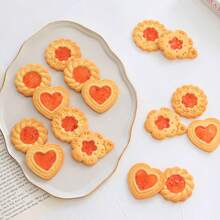 4pcs Christmas Gingerbread House Cookie Cutter Mold (No Handle), Cake Sealing Ring, Icing Cake Decorating, DIY Baking Tools - White - View 6
