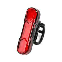 1pc 360° Rotating Bicycle Rear Light, High Brightness Waterproof Mountain Bike Light, USB Rechargeable Bike Tail Lamp