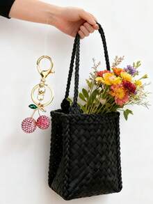 Fashionable & Versatile Cherry Keychain Pendant, Suitable As Party Gifts, Valentine's Day Gifts For Girlfriend, Best Friends, And Friends - Multicolor - View 8