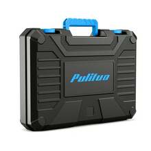 PULITUO Cute 12V Cordless Drill Set For Women, 126-Piece Home Tool Kit With Battery & Charger, Lightweight Electric Screwdriver With Accessories For DIY, Furniture Repair And Home Projects - Baby Blue - View 9