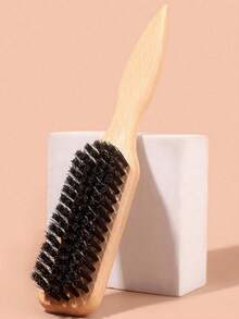 2026 猪鬃男女通用头发和胡须刷，专业无香型鬃毛理发造型刷，适用于浓密或稀疏的头发，渐变和推剪清洁梳，顺滑后梳工具，便携式发刷，适合日常使用、返校、旅行和假日护发。 - 彩色 - 查看 9