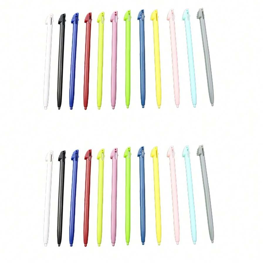 US 12 Pcs Multi Colors Touch Screen Stylus Pen For Nintendo 3DS N3DS XL LL - 24 包 - 查看 1