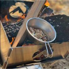 CAMPINGMOON - Juego de 2 tazas de acero inoxidable para campamento Sierra de 310 ml S - 220 - 2P juego de 2 piezas - Juego de 2 piezas - Ver 6