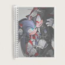 1pc Detachable Blank Notebook, A5 Horizontal, Grid Paper, English Notebook, Handbook, Random Style, Christmas Stocking Stuffer, Christmas Gift, Christmas Decoration