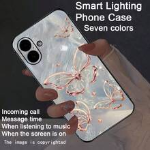 Una funda de teléfono de alta calidad hecha de plumas y material de alambre plateado, una funda de protección creativa clásica y elegante, diseño a prueba de golpes y anticaídas, resistente a la suciedad y duradera, adecuada para  17/17 Pro/17 Pro Max/17 Air/ 16/16 Pro/16 Pro Max/16 Plus/ 15/15 Pro Max/15 Pro/15 Plus/ 14/14 Pro/14 Plus/14 Pro Max/ 13/13 Pro/13 Pro Max/12/12 Pro/12 Pro Max/11/11 Pro/11 Pro Max/XR/X/XS/XS Max. Es el regalo de cumpleaños perfecto para novias, novios, esposos, esposas, amigos o para uno mismo, innovador y a la moda, adecuado tanto para hombres como para mujeres - tecnología que brilla en la oscuridad, diseño elegante durante el día y mayor visibilidad por la noche. - Plata 2105 - Ver 5
