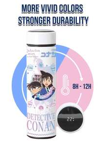 Cốc giữ nhiệt thép không gỉ Detective Conan 316 (500ML) – Cốc Anime chủ đề màu pastel in hình Conan và Shinichi, giữ nhiệt/lạnh lâu dài, hoàn hảo cho người hâm mộ Conan/thanh thiếu niên uống nước hàng ngày (sử dụng khi đi học/đi làm/đi chơi/giải trí), Bộ sưu tập Anime bí ẩn dễ thương, Quà tặng lý tưởng cho người yêu Anime (tuyệt vời cho sinh nhật/trao đổi đồ lưu niệm Anime/trở lại trường học) - Cốc giữ nhiệt Conan Changbai 02 - Xem 4