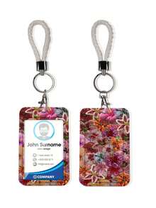 1pc ABS Faux Pearl Strawberry Flower Design Fashion Keychain Pendant, Bag Charm, Student Bus Protector - متعدد الألوان - مشاهدة 14