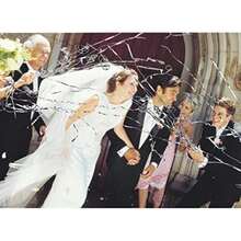 Simplicity Out Wedding Send Streamer Tubes, 14 pc 4.2"H(Plateado) - Multicolor - Ver 7