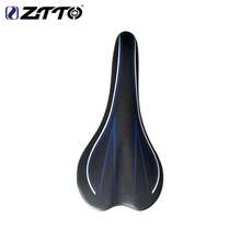 自行车鞍座，舒适柔软凝胶山地公路自行车座垫，男女通用健身自行车鞍座 - 彩色 - 查看 5