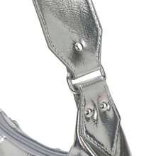 Adidas Bolso bandolera casual para mujer, estilo KC2771 - plata metálica - Ver 3