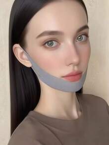 [Official Authentic Product] [Officially Selected With Quality Guarantee] Fashion Brand: Face Bandage, Comfortable Ice Silk Material, Daily Face Lifting Mask