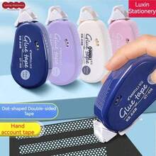 4 que keo dán mini (dài 6m), thích hợp cho học sinh, người yêu thích lập kế hoạch, nhân viên văn phòng, giáo viên, người làm đồ thủ công, lớp học, văn phòng tại nhà, không gian làm việc. Keo dán nhỏ gọn và bền lâu dài, dài 6m. - 1 cái - Xem 2