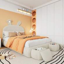 Bed Frames - White - View 6
