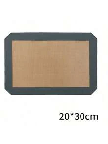 Silicone Baking Mat, 2 Pac 16.5"L X 11.6"W Silicone Cookie Sheets Reusable Baking Mat - Non-Stick Food Dark Gray Oven Baking Sheet For Making Macaroons - Multicolor - View 3