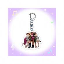 KATSEYE Keychain, Kpop Fans Merch Goods, 2D Acrylic Keychain, Concert Fansite Goods, Halloween & Christmas Gift, Small Gift, Collectible - Multicolor - View 13