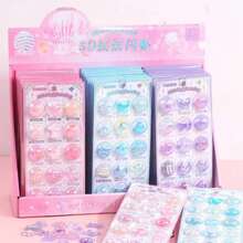 创意胶囊摇摇贴纸，学生计划本装饰贴纸