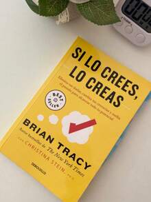Brian Tracy LIBRO "SI LO CREES, LO CREAS" Explora el Poder de la Creencia Personal en Español Best Seller - Amarillo - Ver 5