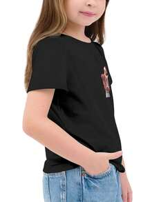Merry Christmas! Cute K Pop Tees (2) Cute-Themed T-Shirts, Gifts For Kpop Enthusiasts, Mirah Luimi Joy Blanket, Warm Kpop Fan Gifts, Zoey, Mirah, Luimi, Sajaboy, Children's Gifts, Gender-Neutral Gifts, K-POP Fan-Related Merchandise - màu đen - Xem 3
