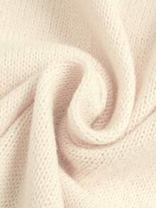 Delicate Style Short Cardigan Sweater Women, Lace Design Knitted Jacket - Light Yellow - View 3