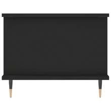 vidaXL Couchtisch schwarz 90x50x40 cm Holzwerkstoff - Schwarz - Übersicht 7