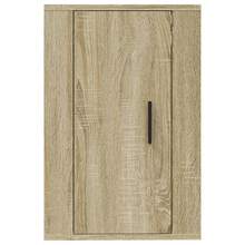 Meuble TV mural vidaXL Chêne Sonoma 40x34,5x60 cm - Camel - Voir 5