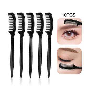 Eyebrow Combs Eyelash Extension Tool Professional Eyelash Eye Brow Brush Portable Beauty Makeup Tool 10pcs To A Item