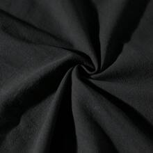 Men's Middle Eastern Traditional Hooded Long Sleeve Robe - Black - View 9