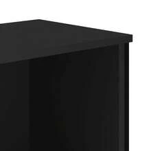 Libreria vidaXL, nera, 80x31x106 cm, materiale a base di legno - Cammello - Visualizzare 7