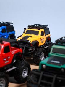 Juguete de control remoto para bebé, Mini vehículo todoterreno control remoto 1:43 con luces, juguete de vehículo todoterreno con capacidad de escalada, regalo para niños y niñas - Multicolor - Ver 10