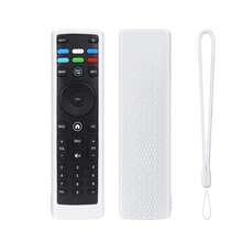 Luminous Silicone Skin Cover Replacement For Vizio XRT136/XRT140 D Series Smart TV Remote Control, Enhances Grip And Protection