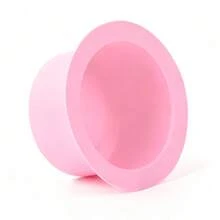 WEWAX 500毫升硅胶蜡熔化碗 - 微波炉便携式蜡加热器，通用配件，适用于硬蜡/蜡豆，全身脱毛（手臂/腿部/比基尼线），可重复使用