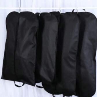Suit Bag Organizer, Tote Bag, Non-Woven Clothes Storage Bag, Elongated Down Jacket Dust Cover Bag For Home Storage