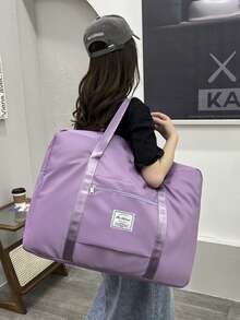 Night Vacation Luggage, Travel Bag, Large Capacity Waterproof Fitness Bag, Dry Wet Separation Weekend Carry On Bag, Multi-Functional Portable Shoulder Bag For Business, Vacation, Outdoor, Skiing Leisure, Fitness Travel Bag, Overnight Bag, Handbag, Sports Bag, School Supplies, Student Return To School Supplies, Handbag, Weekend Bag, Handbag