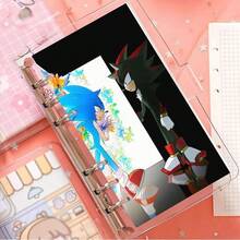 1pc Detachable Blank Notebook, A5 Horizontal, Grid Paper, English Notebook, Handbook, Random Style, Christmas Stocking Stuffer, Christmas Gift, Christmas Decoration