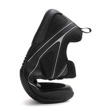 Women's Comfortable Black Mesh Lace-Up Aerobics Shoes, Suitable For Cheerleading, Training, Dancing, Fitness