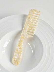 8pcs/4pcs Multi-Color Acetate Wide-Tooth Detangling Hair Brush, 18cm Portable Styling Comb Suitable For Various Occasions, Cute Grooming Tool Gift, Casual ,Hair Styling Kit - Multicolor - View 9