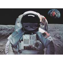 EstiloFLINK Rompecabezas Astronauta en la LunaVersión mejorada - 1 - Ver 4