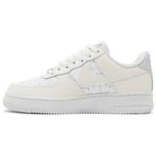 Nike Air Force 1 Low '07 Mini Checks Sail Pure Platinum Women's	DR7857-100  Sporty    Lace Up    Home  Outdoor    All Seasons | Classic, Comfortable - 香檳色 - 查看 1