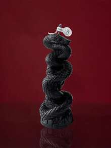 手工蛇形蜡烛，逼真蛇纹，手工香氛大豆蜡烛，哥特式装饰，适合家居、情人节、酒店装饰、圣诞节、房间装饰、节日装饰，是送给朋友、家人、伴侣的最佳礼物，也是送给女友和女性生日的理想礼物 - 彩色 - 查看 14