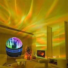 Đèn chiếu sóng, đèn ngủ trang trí nhà cửa, hiệu ứng ánh sáng RGB, thích hợp cho phòng ngủ, tiệc tùng, phòng chơi game, phòng khách, trang trí quán bar, cấp nguồn qua USB - ánh sáng đa sắc - Xem 3