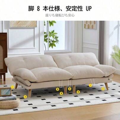 多機能ソファ ソファベッド 2人掛けソファ シングルソファ コンバーチブルソファベッドは 新築住宅 リビングルーム 寝室 ゲストルームなどに最適です スタイリッシュな家具
