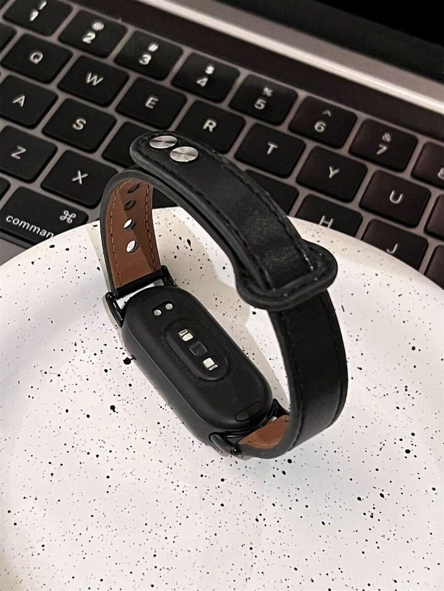 小米手环 8/9/10/NFC 专用真皮表带，男女通用