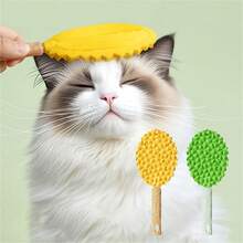 Multi-Function Pet Pineapple Massage Brush, Cat Fur Remover, Deshedding Tool, Grooming Brush - Multicolor - View 12