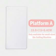 New Portable Die Cutting And Embossing Machine With Embossing Pad, Suitable For Manual Embossing, DIY Scrapbooking, Card Making And Other Crafts - Specially Designed For Handicraft Enthusiasts And DIY Experts - The Perfect Gift For Card Making And Scrapbooking Hobbyists